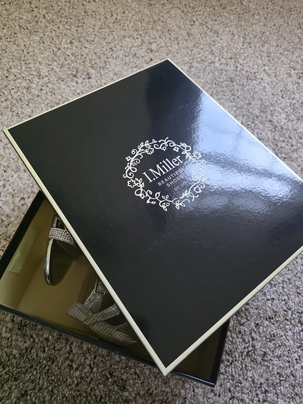 IM Vanny Silver Strappy Heeled Sandals
